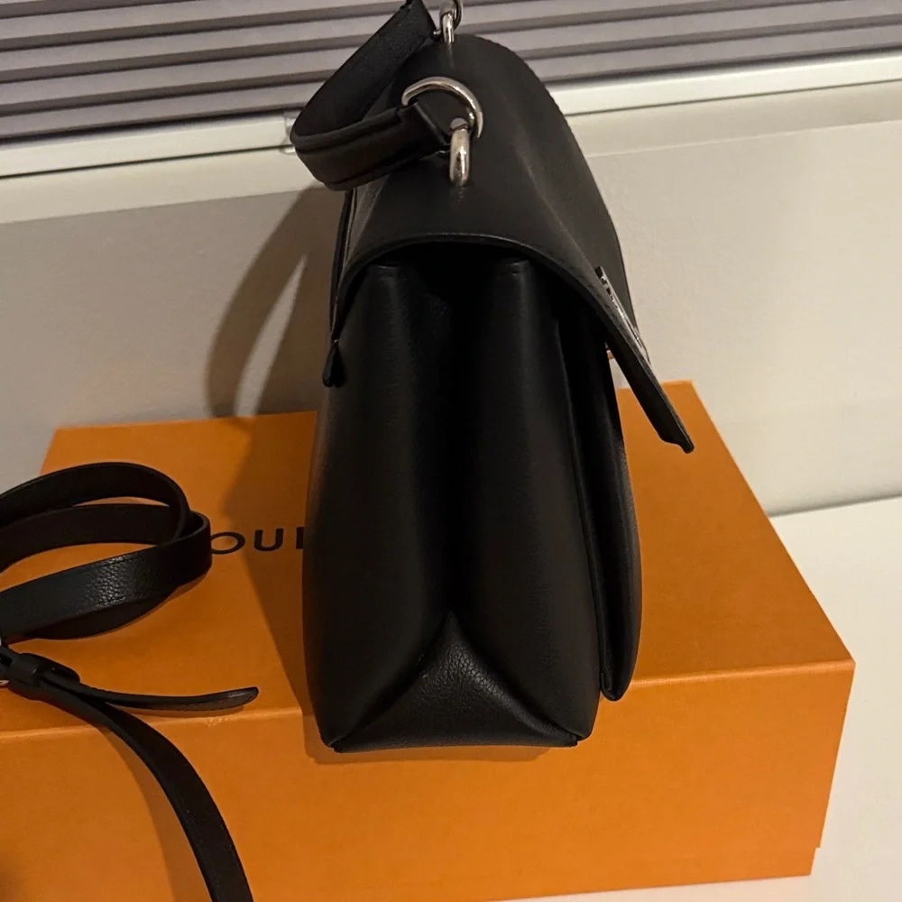 Louis Vuitton Black Satchel with Silver Accents - Picture 9 of 13